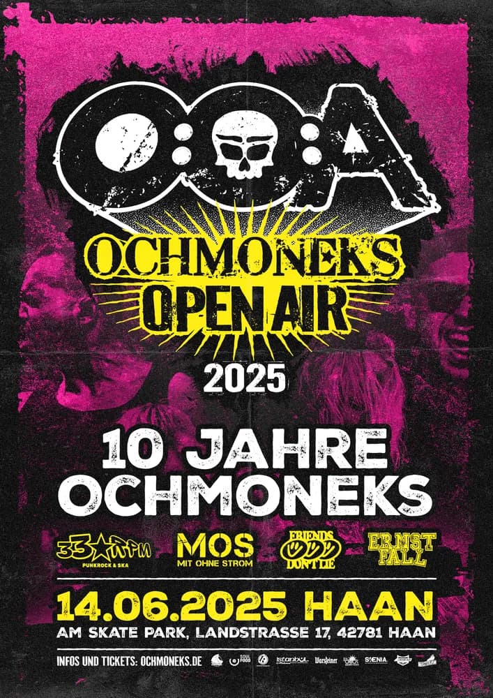 Ochmoneks Open Air 2025 – Plakat